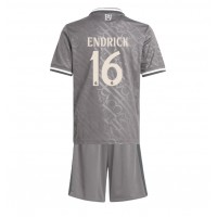 Real Madrid Endrick #16 Tredjedraktsett Barn 2024-25 Kortermet (+ Korte bukser)